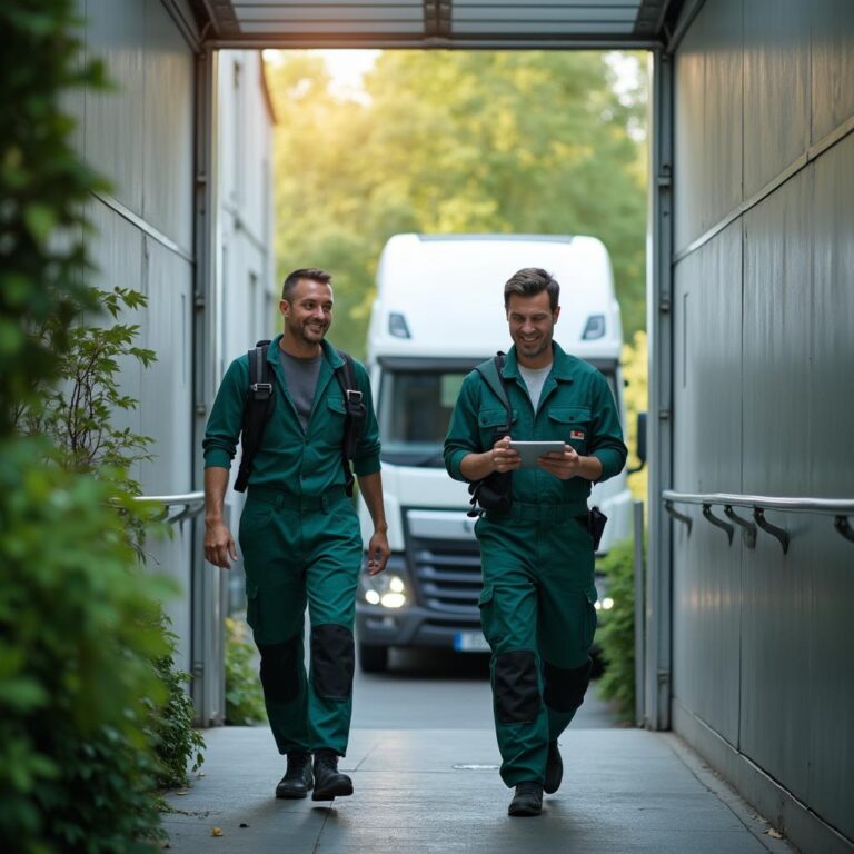 2 Mitarbeiter bei der Arbeit